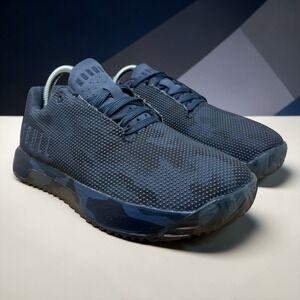 NOBULL Mens Trainer Midnight Camo Blue SuperFabric CrossFit Shoes Size 8